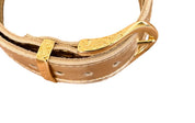 Cinturón Filipa dorado, cuero dorado