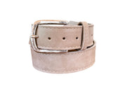 Cinturón Brisa, cuero ceramica