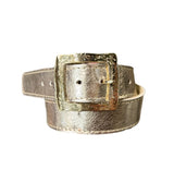 Cinturón Rada dorado, cuero dorado