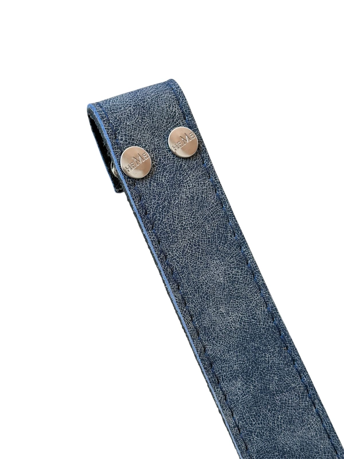 Correa intercambiable azul jeans broche plata