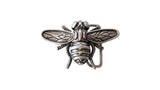 Hebilla Abeja Reina Plata