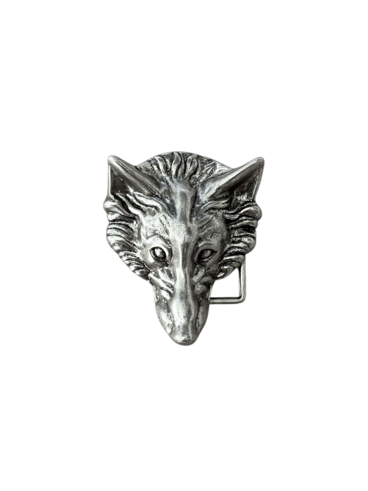 Hebilla Lobo Plata