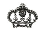 Hebilla Corona plata