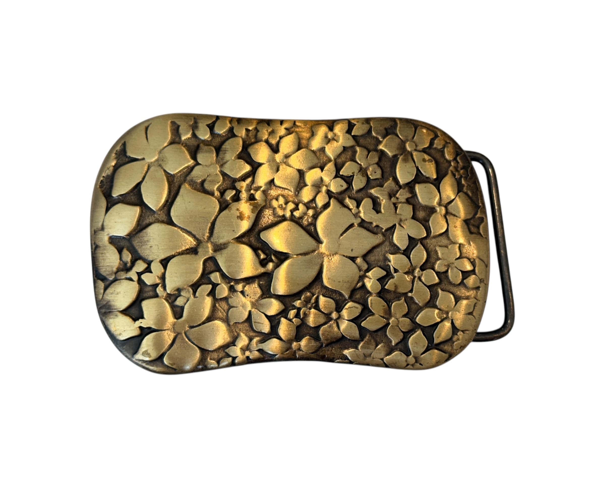 Hebilla Placa flores