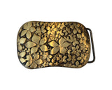Hebilla Placa flores