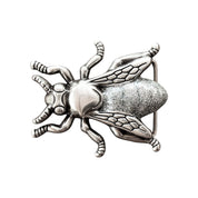 Hebilla Alevilla Plata Glitter