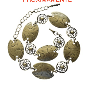 Cinturón cadena Rombo bronce