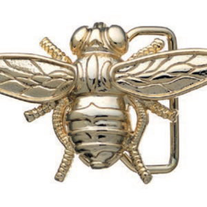 Hebilla Abeja Reina Dorada