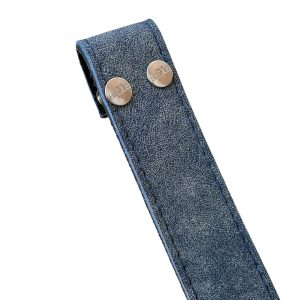 Correa intercambiable azul jeans broche plata