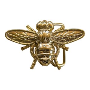 Hebilla Abeja Reina Dorada