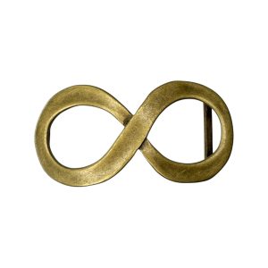 Hebilla Infinito bronce