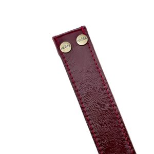 Correa intercambiable rojo richato broche bronce