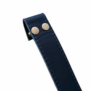 Correa intercambiable azul marino broche plata