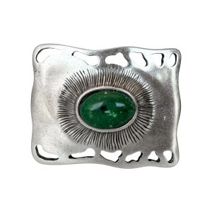 Hebilla Perla Verde